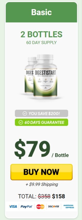 DigestiStart pricing 1 bottle