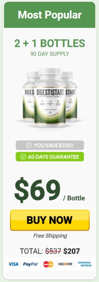 DigestiStart pricing 3 bottles